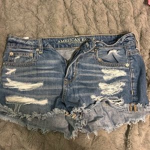 American Eagle tomgirl shortie shorts size 2
